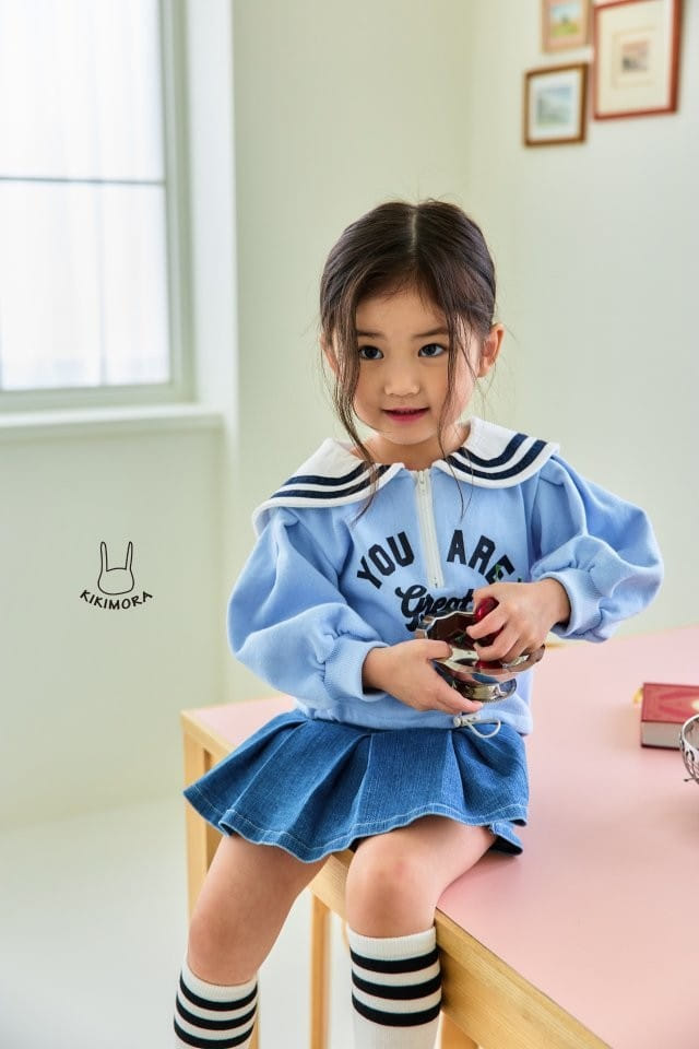 Kikimora - Korean Children Fashion - #magicofchildhood - Denim Skirt - 8