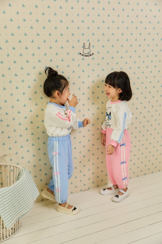 Kikimora - Korean Children Fashion - #minifashionista - Ribbon Jogger Pants