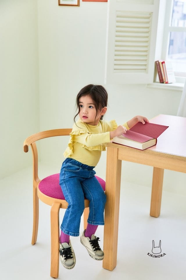 Kikimora - Korean Children Fashion - #minifashionista - Denim Boots Cut - 6