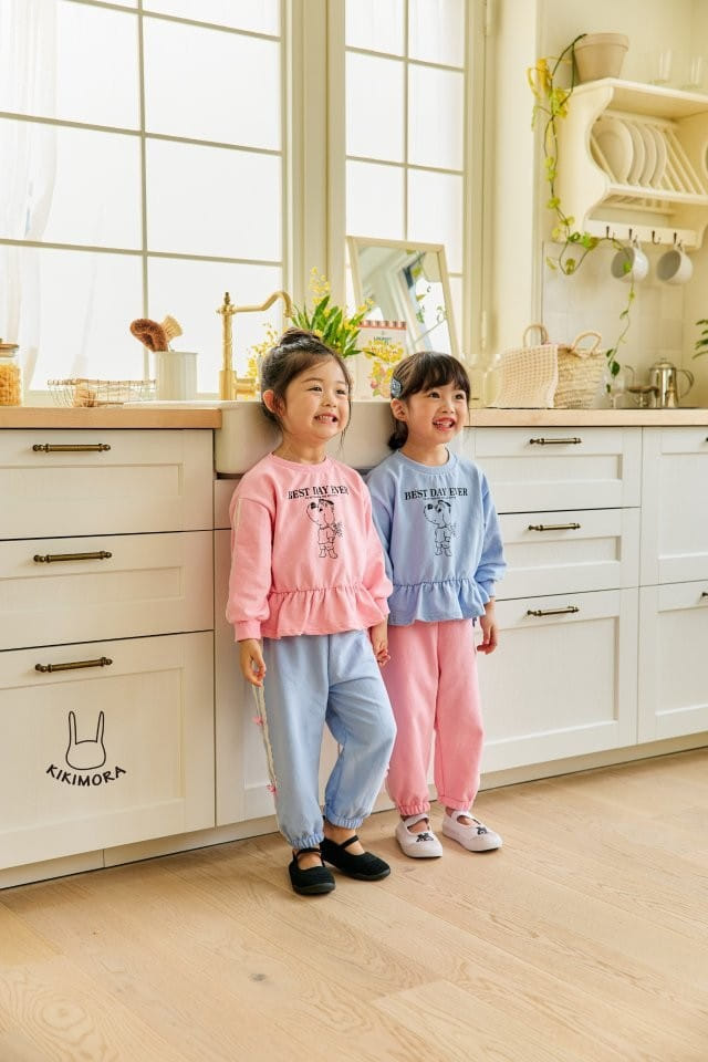 Kikimora - Korean Children Fashion - #minifashionista - Dog Shirring Tee - 4