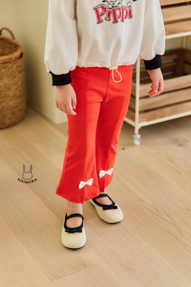 Kikimora - Korean Children Fashion - #prettylittlegirls - Butterfly Ribbon Boots Cut