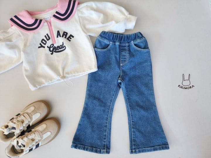 Kikimora - Korean Children Fashion - #prettylittlegirls - Denim Boots Cut - 7