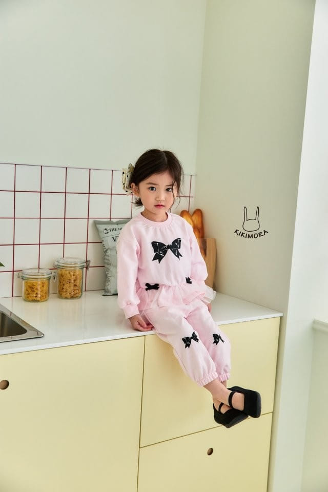 Kikimora - Korean Children Fashion - #stylishchildhood - Simple Ribbon Jogger Pants - 7