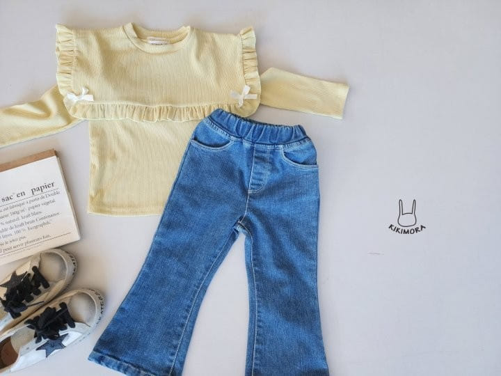 Kikimora - Korean Children Fashion - #todddlerfashion - Denim Boots Cut - 8
