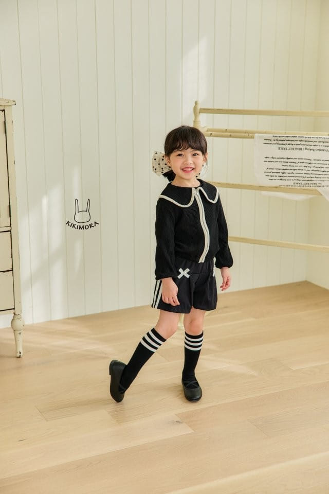 Kikimora - Korean Children Fashion - #toddlerclothing - Tape Ribbon Shorts - 10