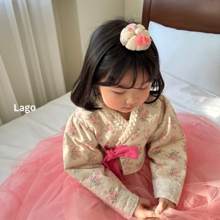 Lago - Korean Children Fashion - #childrensboutique - Vanessa Girl Hanbok - 2
