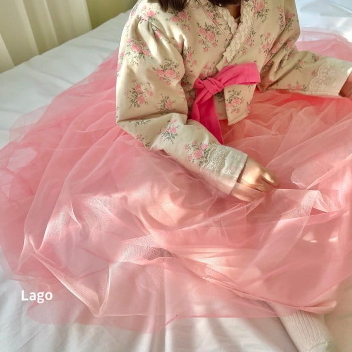 Lago - Korean Children Fashion - #designkidswear - Vanessa Girl Hanbok - 4