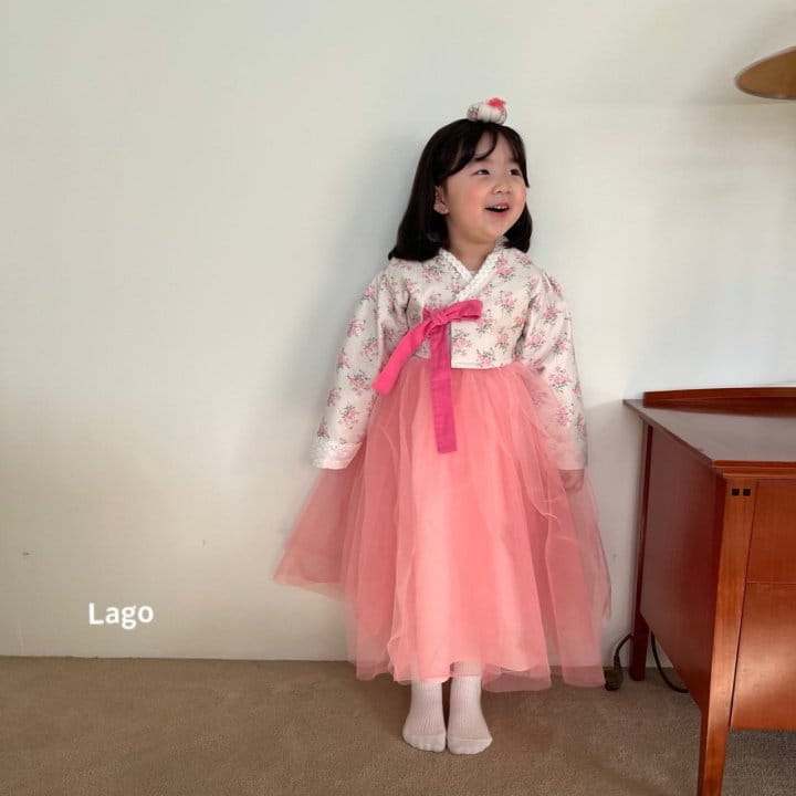 Lago - Korean Children Fashion - #kidsshorts - Vanessa Girl Hanbok - 6