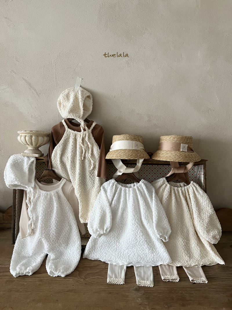 Lala - Korean Baby Fashion - #babyboutiqueclothing - Meringue Bonnet - 6