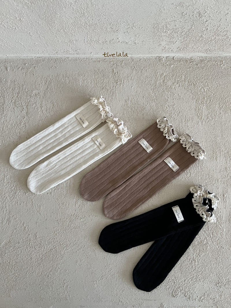 Lala - Korean Baby Fashion - #babyboutiqueclothing - Moly Knee Socks