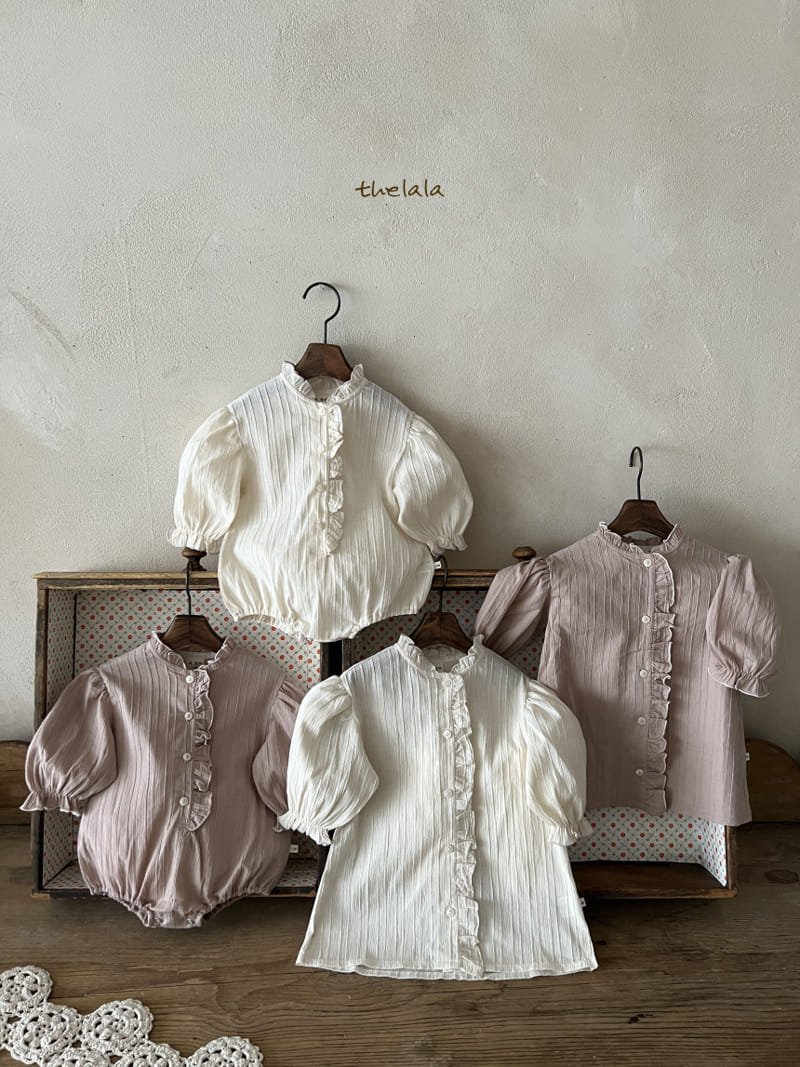 Lala - Korean Baby Fashion - #babyboutiqueclothing - Bagel Body Suit - 7