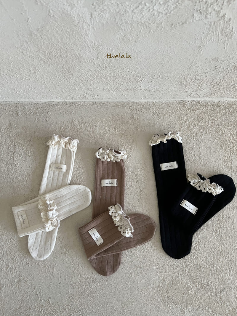 Lala - Korean Baby Fashion - #babyclothing - Moly Knee Socks - 2