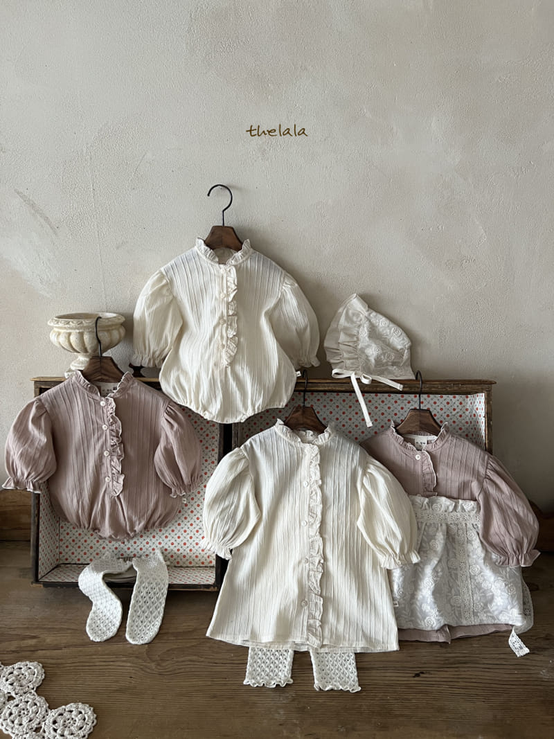 Lala - Korean Baby Fashion - #babyclothing - Bagel Body Suit - 8