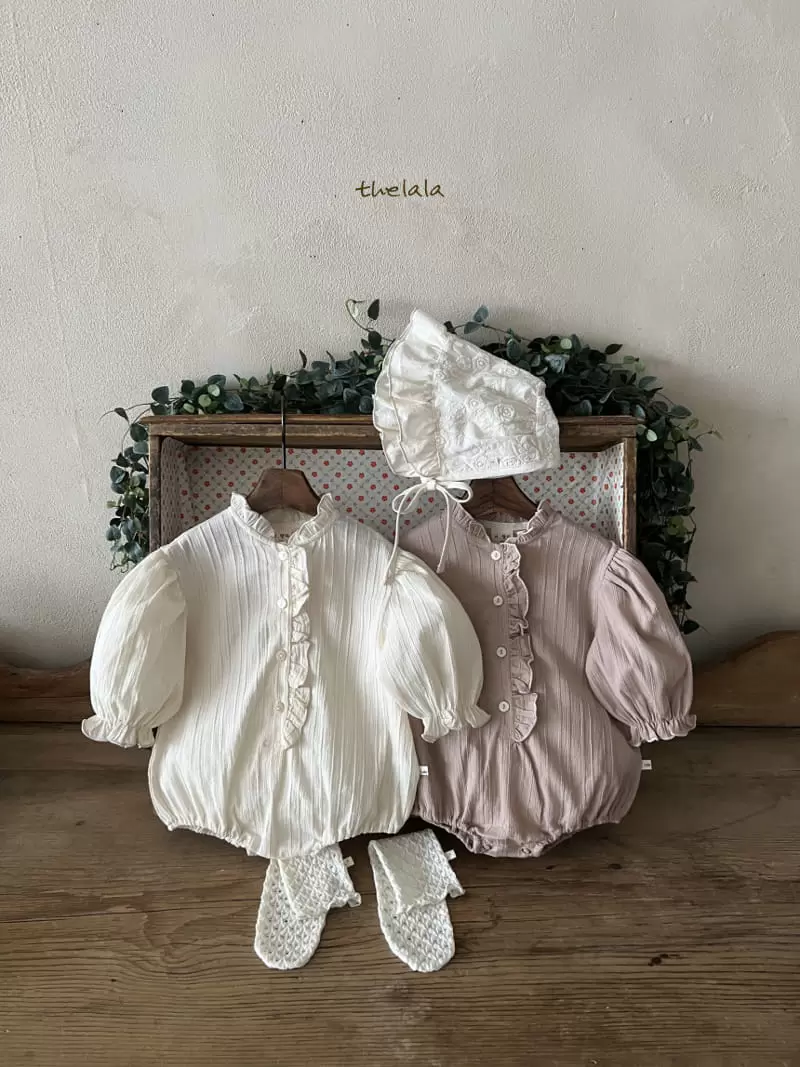 Lala - Korean Baby Fashion - #babygirlfashion - Bagel Body Suit - 11