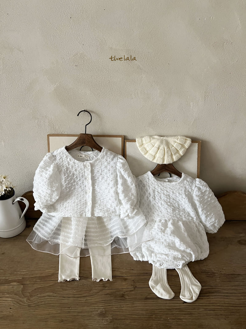 Lala - Korean Baby Fashion - #babygirlfashion - Marshmallow Body Suit - 9