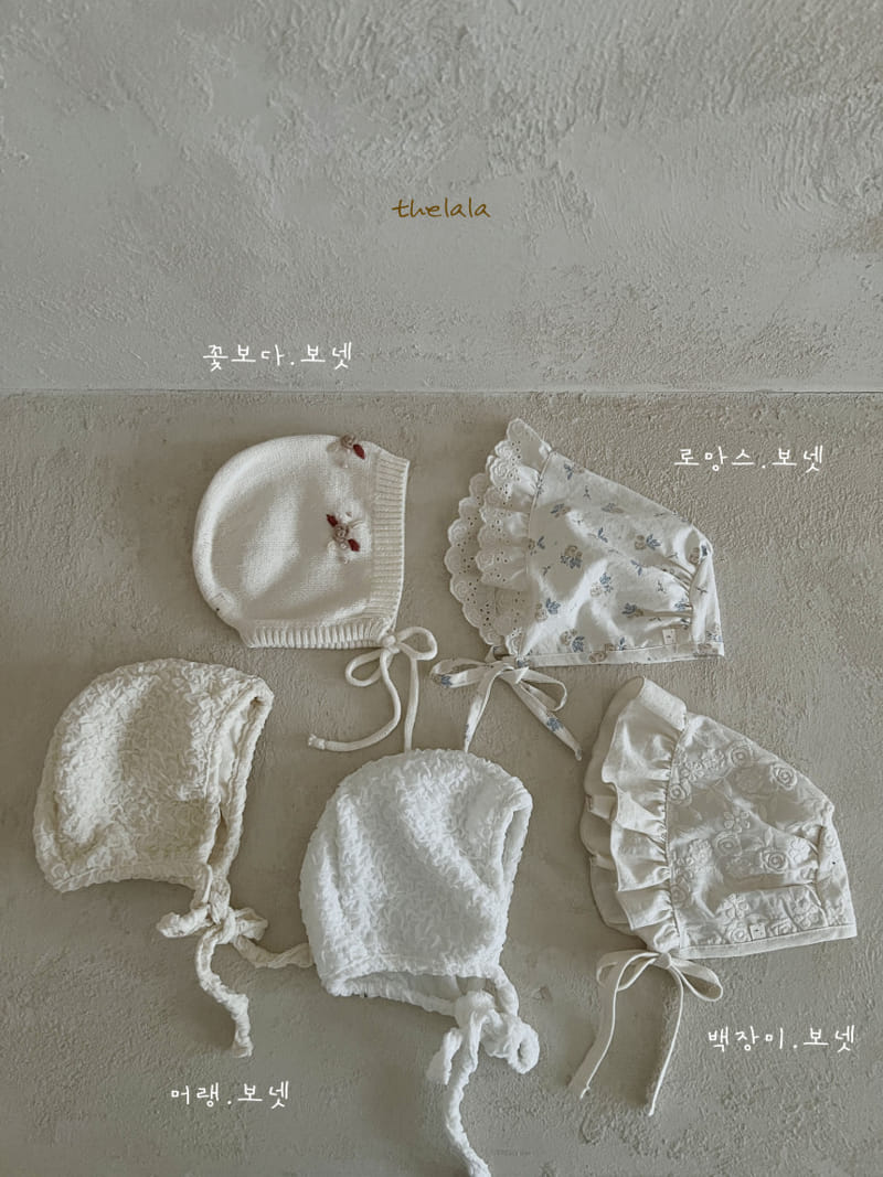 Lala - Korean Baby Fashion - #babylifestyle - Meringue Bonnet - 11
