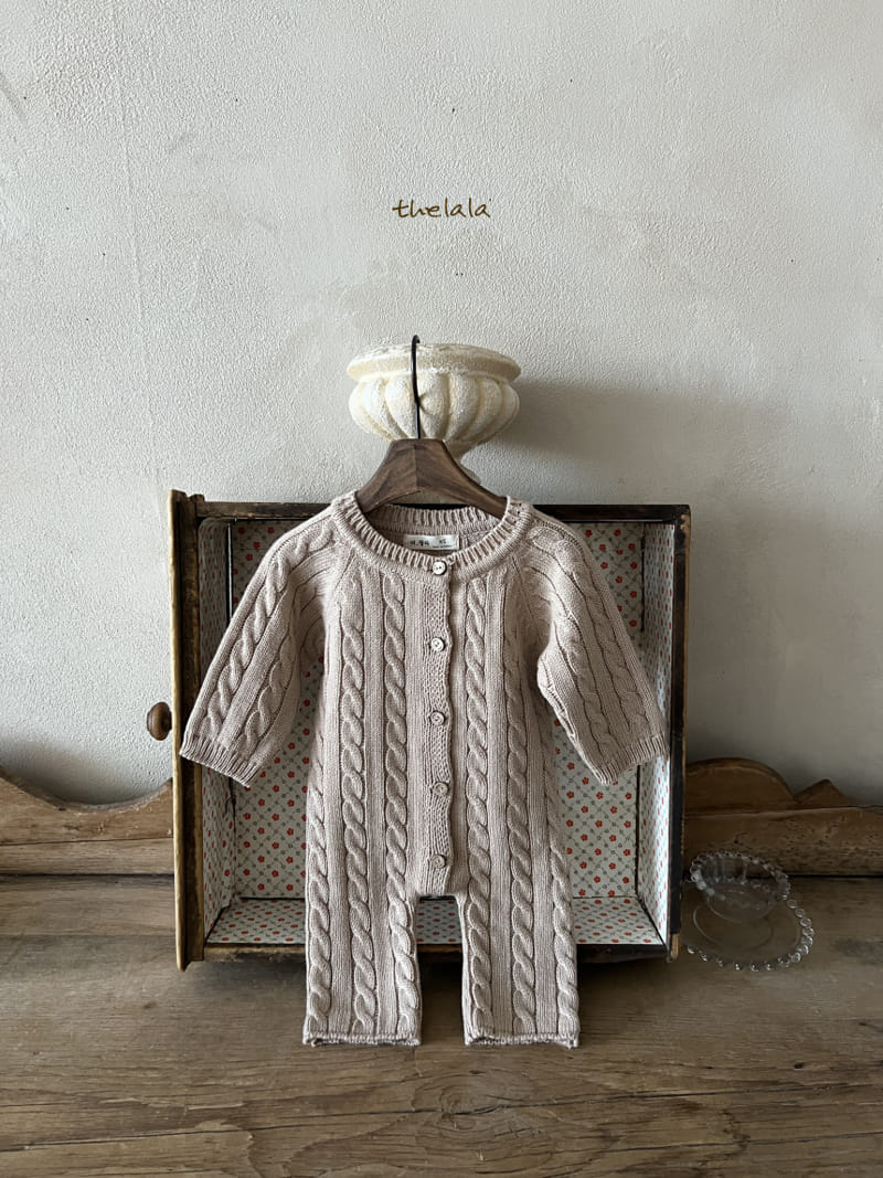 Lala - Korean Baby Fashion - #babyoninstagram - Churros Knit Body Suit - 3