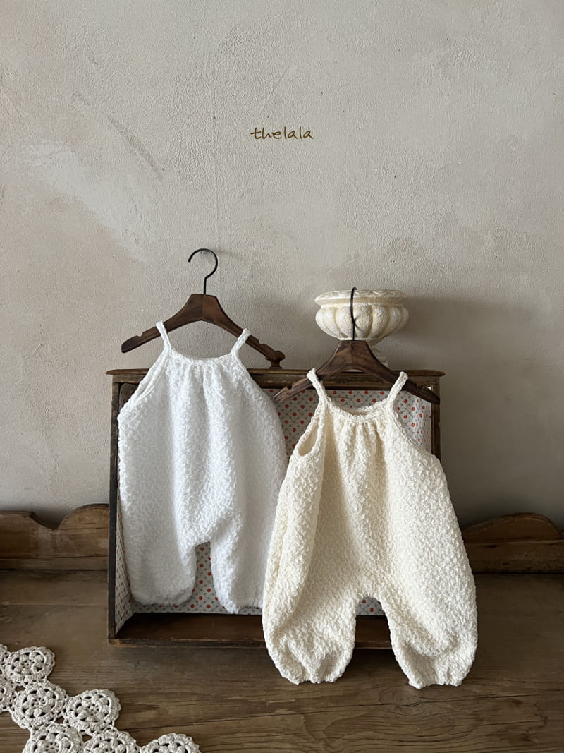 Lala - Korean Baby Fashion - #babyoutfit - Meringue Overalls