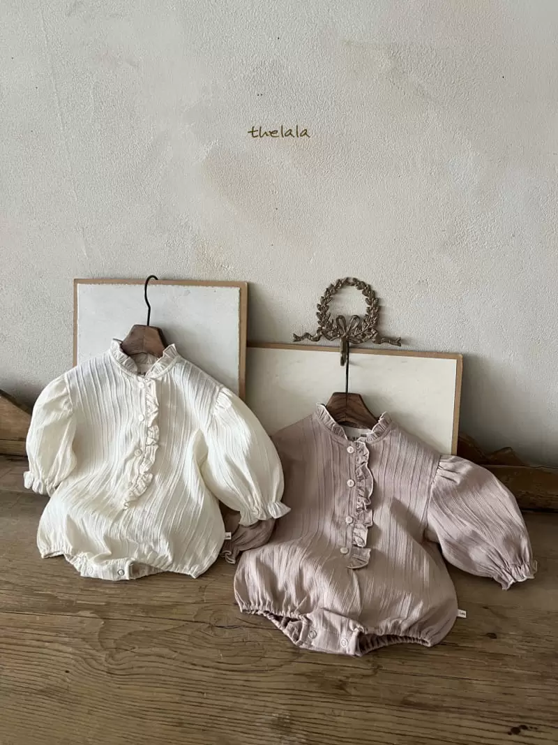 Lala - Korean Baby Fashion - #babyoutfit - Bagel Body Suit