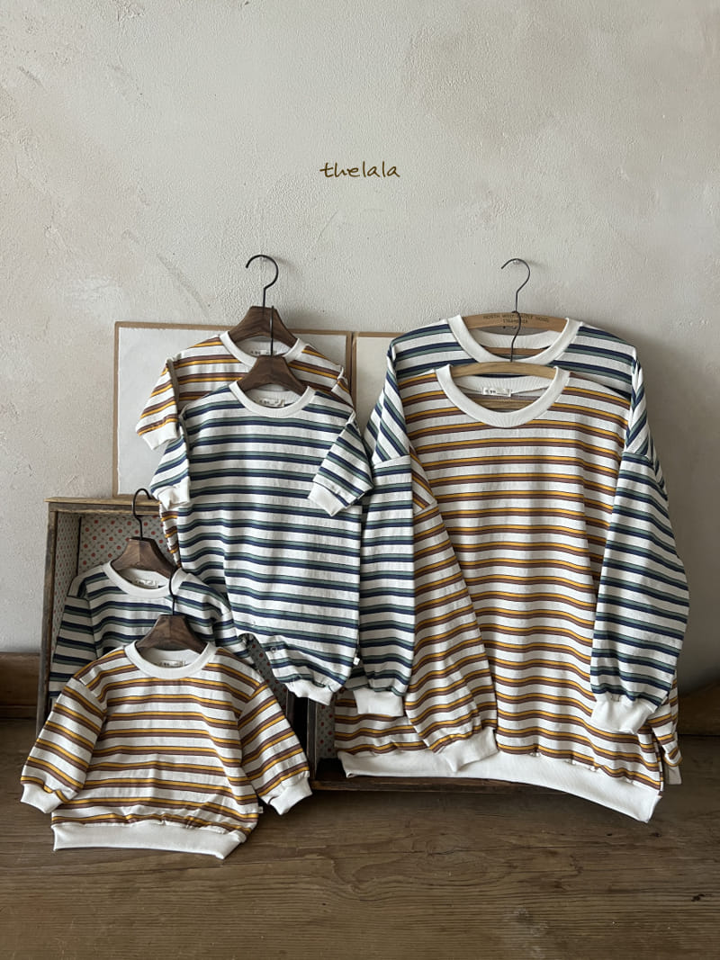 Lala - Korean Baby Fashion - #babyoutfit - Two Line  St Body Suit - 8