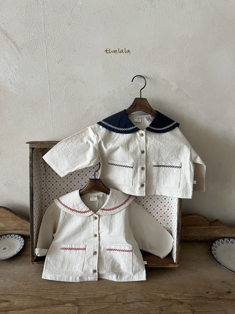 Lala - Korean Baby Fashion - #babyoutfit - Marine Jacket
