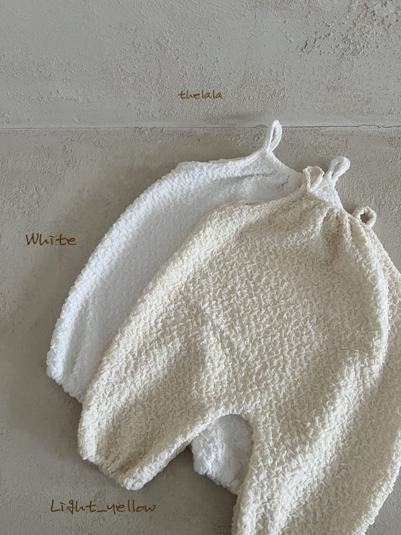 Lala - Korean Baby Fashion - #onlinebabyshop - Meringue Overalls - 5