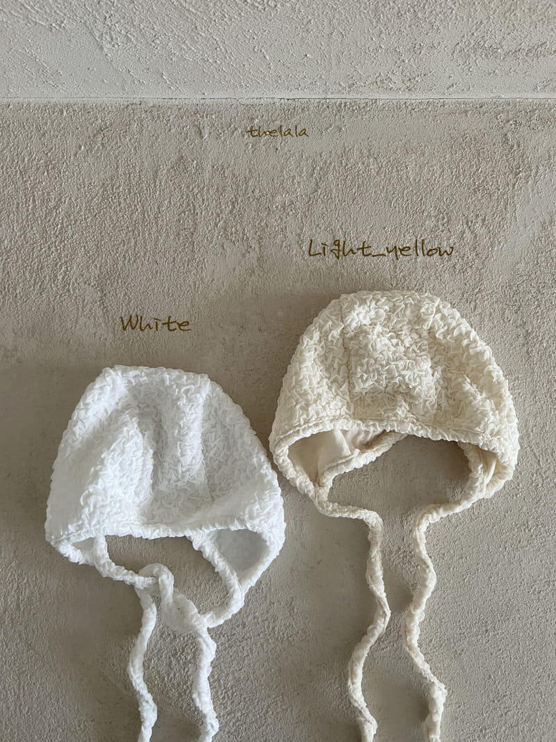 Lala - Korean Baby Fashion - #onlinebabyshop - Meringue Bonnet - 3