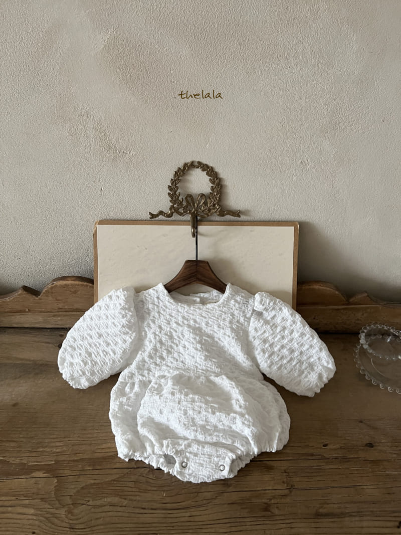 Lala - Korean Baby Fashion - #onlinebabyshop - Marshmallow Body Suit - 2