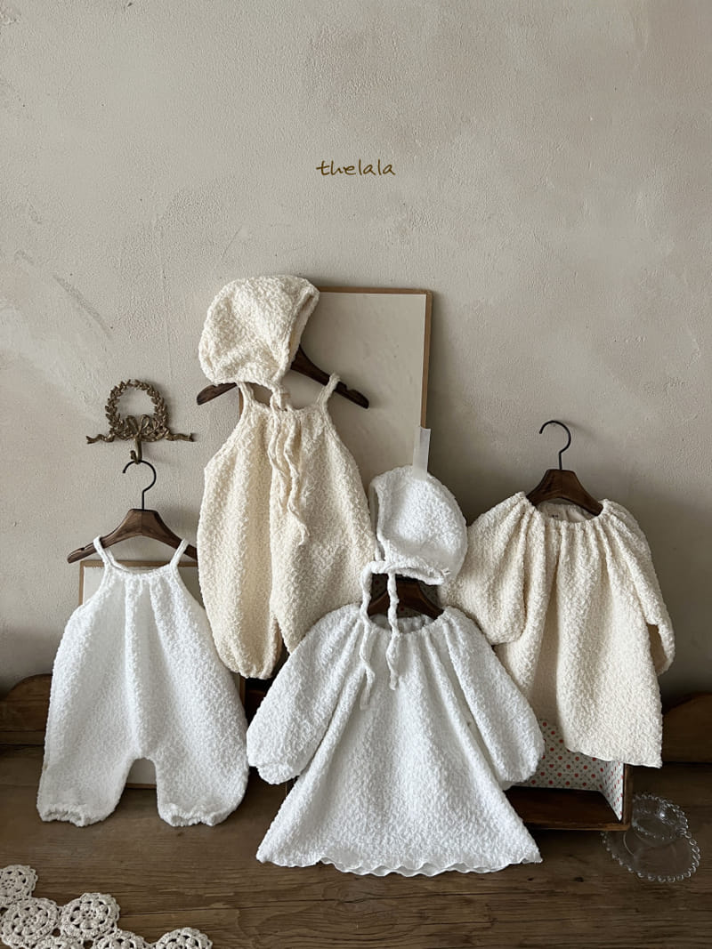 Lala - Korean Baby Fashion - #onlinebabyshop - Meringue Bonnet - 4
