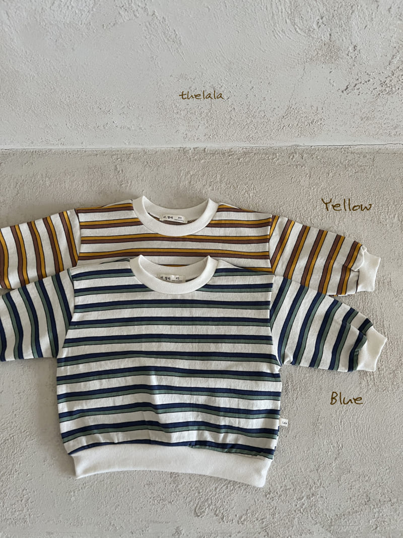 Lala - Korean Children Fashion - #Kfashion4kids - Two Line St Sweatshirt - 5
