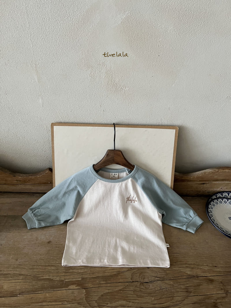 Lala - Korean Children Fashion - #Kfashion4kids - Color Raglan Tee