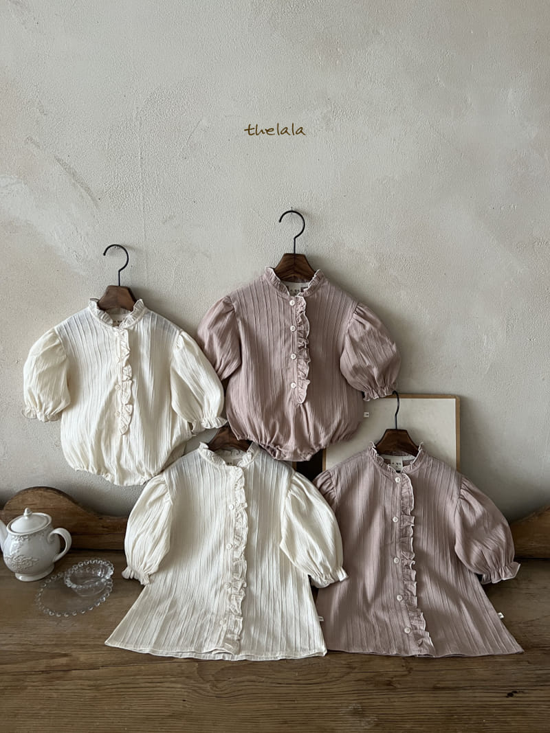 Lala - Korean Children Fashion - #childrensboutique - Bagel One-Piece - 6