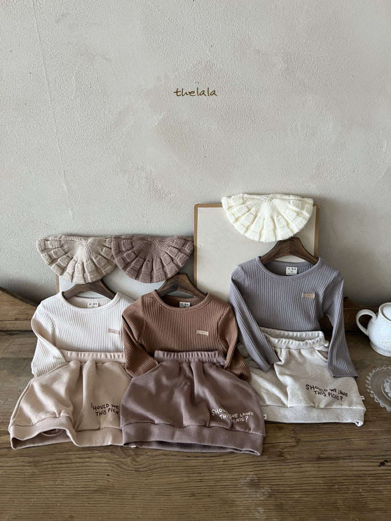 Lala - Korean Children Fashion - #designkidswear - Malang Rib Tee - 10