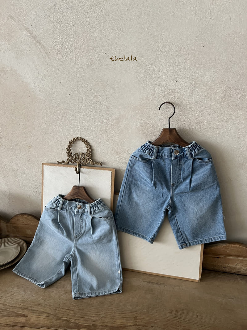 Lala - Korean Children Fashion - #fashionkids - Wide Denim Pants - 2