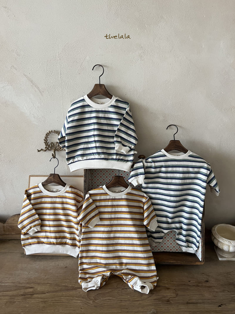 Lala - Korean Children Fashion - #littlefashionista - Two Line St Sweatshirt - 6