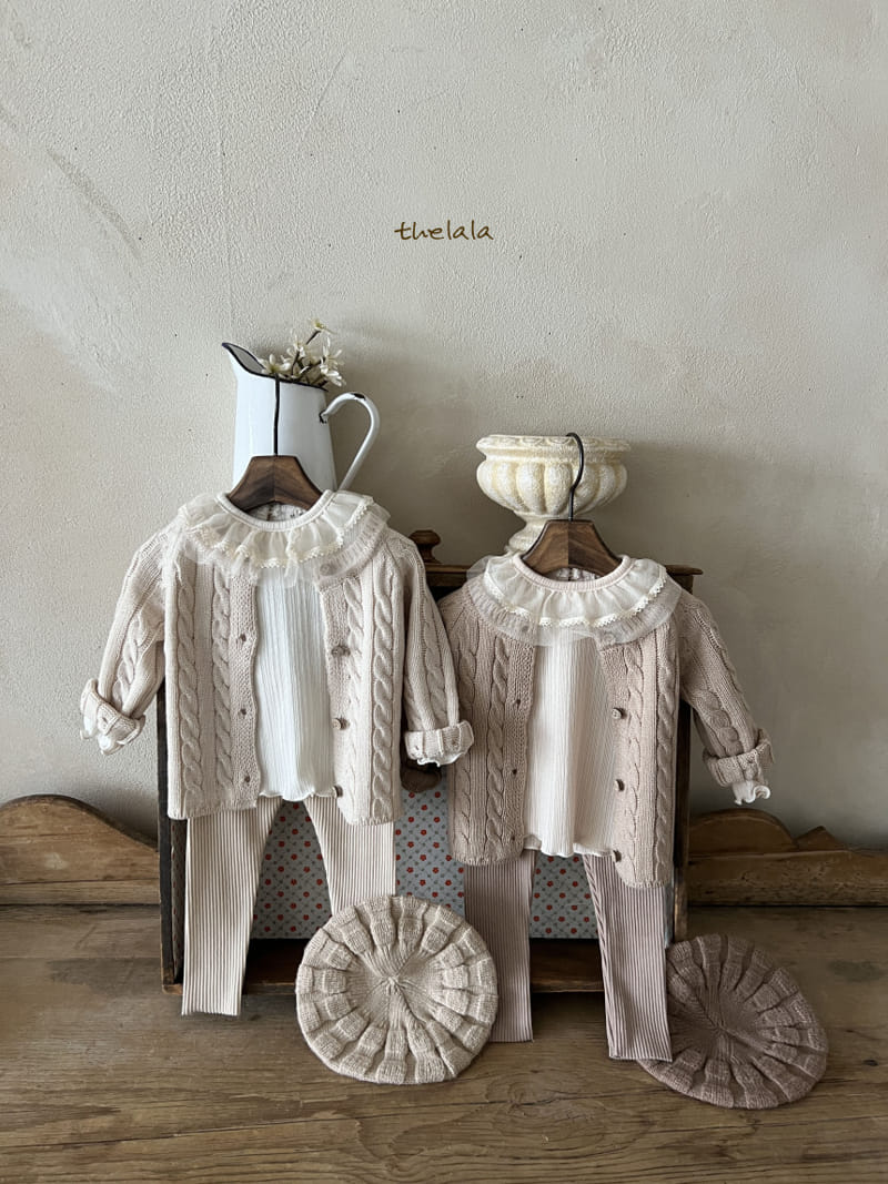 Lala - Korean Children Fashion - #Kfashion4kids - Churros Knit Cardigan - 4