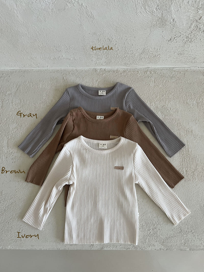 Lala - Korean Children Fashion - #littlefashionista - Malang Rib Tee - 4