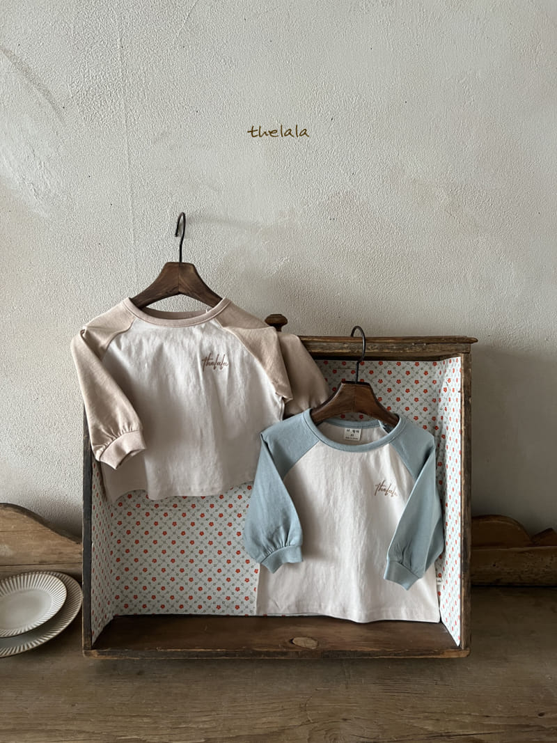Lala - Korean Children Fashion - #prettylittlegirls - Color Raglan Tee - 5