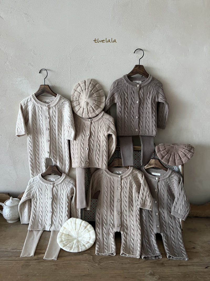 Lala - Korean Children Fashion - #prettylittlegirls - Churros Knit Cardigan - 7