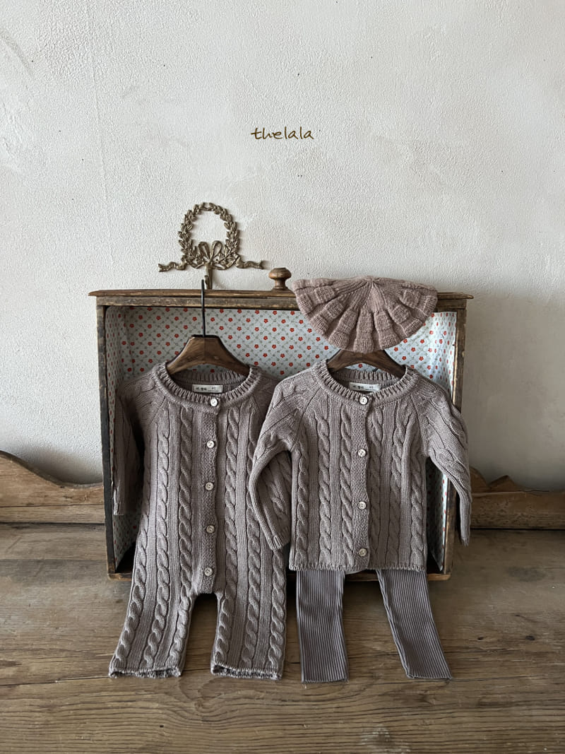 Lala - Korean Children Fashion - #stylishchildhood - Churros Knit Cardigan - 10