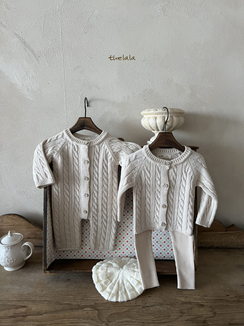 Lala - Korean Children Fashion - #todddlerfashion - Churros Knit Cardigan - 8