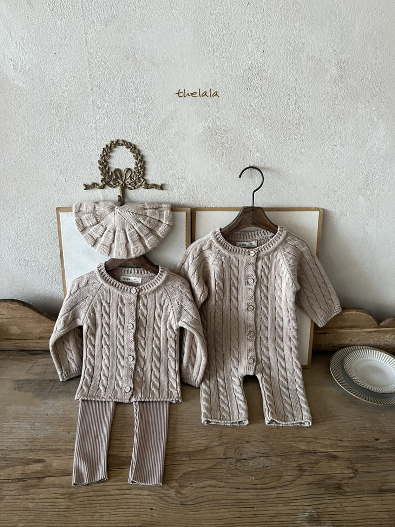 Lala - Korean Children Fashion - #toddlerclothing - Churros Knit Cardigan - 9