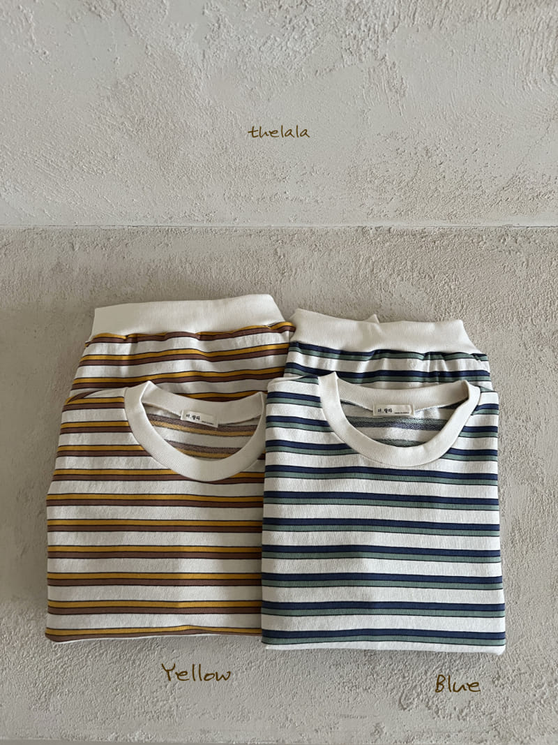 Lala - Korean Women Fashion - #thelittlethings - Mom Two Line St Sweatshirt - 5