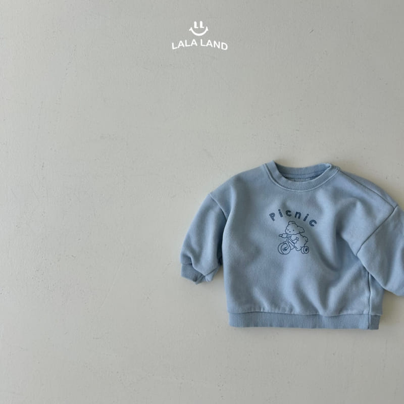 Lalaland - Korean Baby Fashion - #babyboutique - Bebe Picnic Sweatshirt - 5