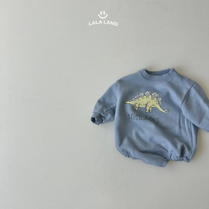 Lalaland - Korean Baby Fashion - #babyboutiqueclothing - Bebe Dinosaur Body Suit - 3