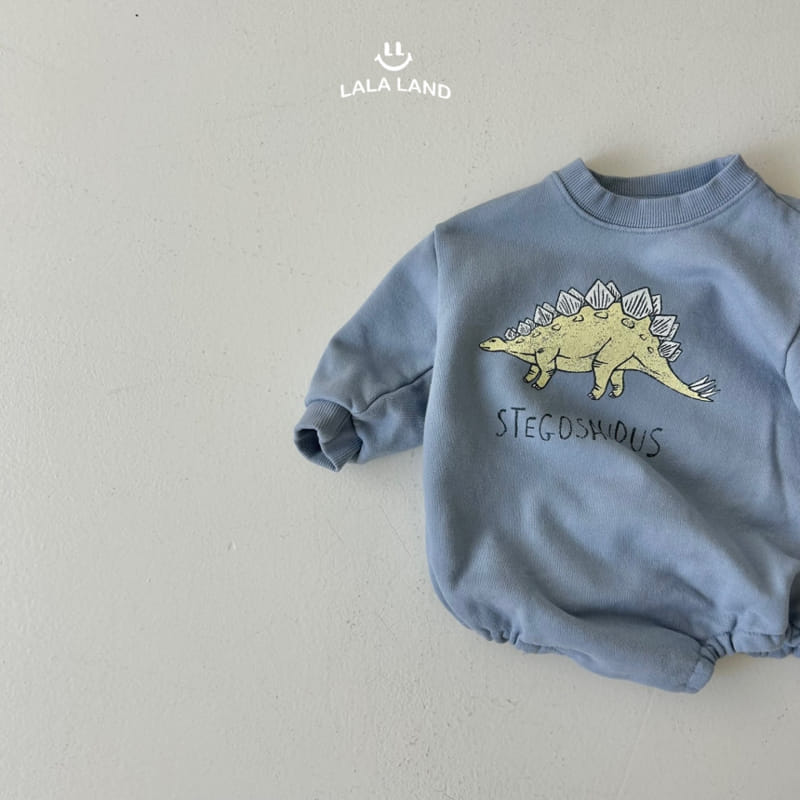 Lalaland - Korean Baby Fashion - #babyboutiqueclothing - Bebe Dinosaur Body Suit - 4