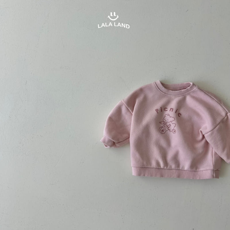 Lalaland - Korean Baby Fashion - #babyfashion - Bebe Picnic Sweatshirt - 8