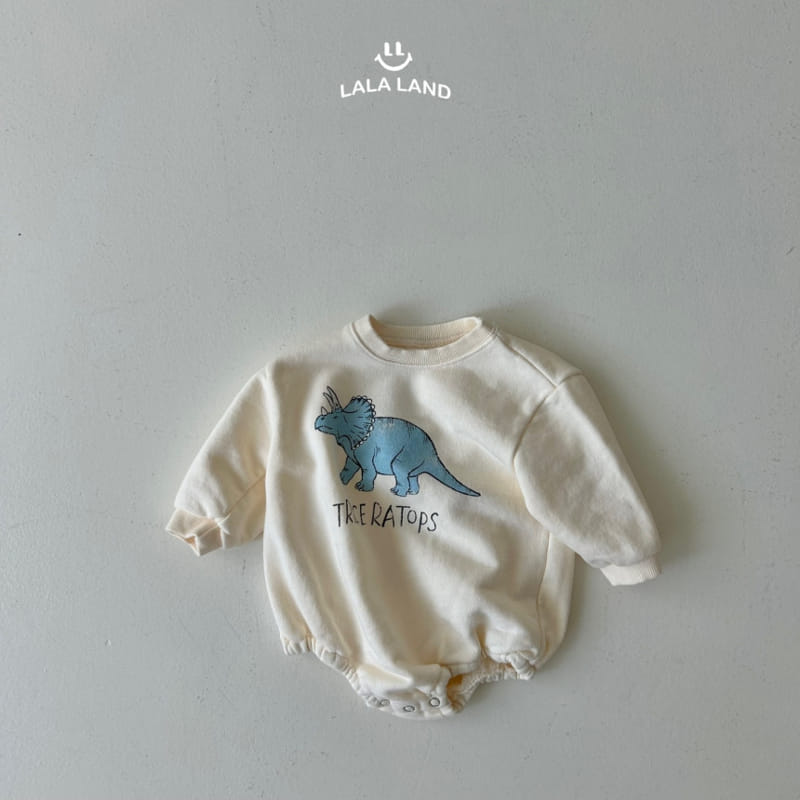 Lalaland - Korean Baby Fashion - #babyfashion - Bebe Dinosaur Body Suit - 5