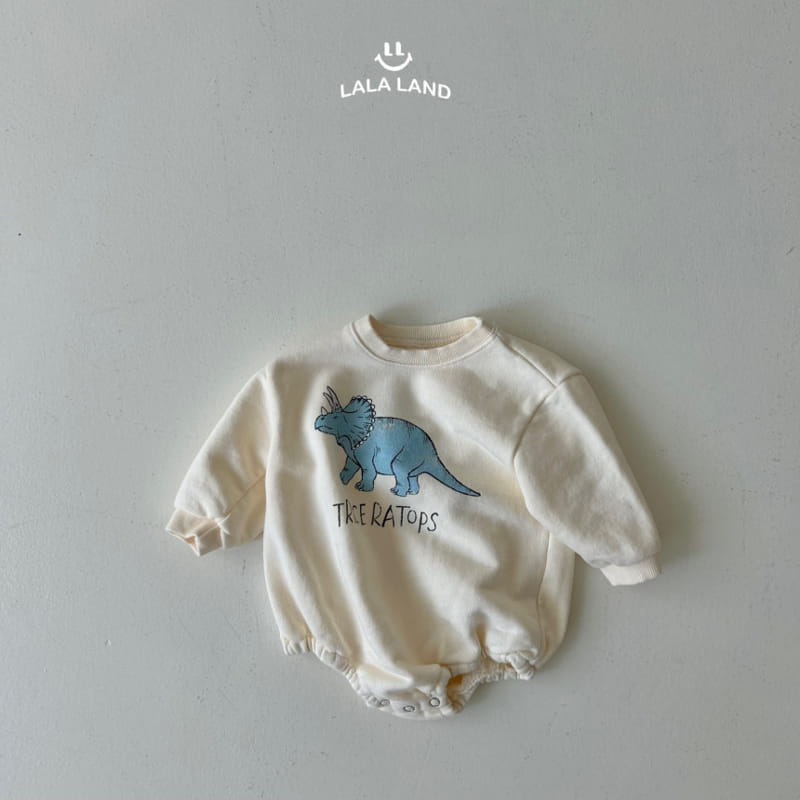 Lalaland - Korean Baby Fashion - #babyfashion - Bebe Dinosaur Body Suit - 5