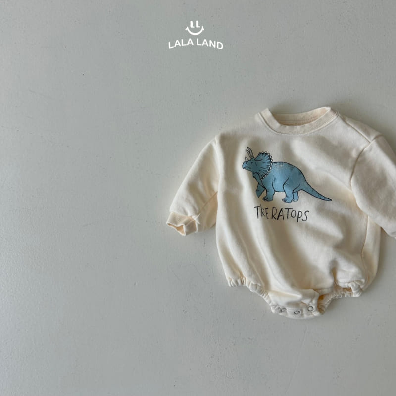 Lalaland - Korean Baby Fashion - #babyfever - Bebe Dinosaur Body Suit - 6